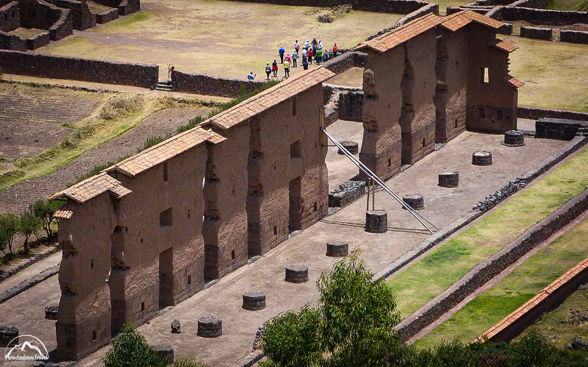 raqchi templo del dios wiracocha